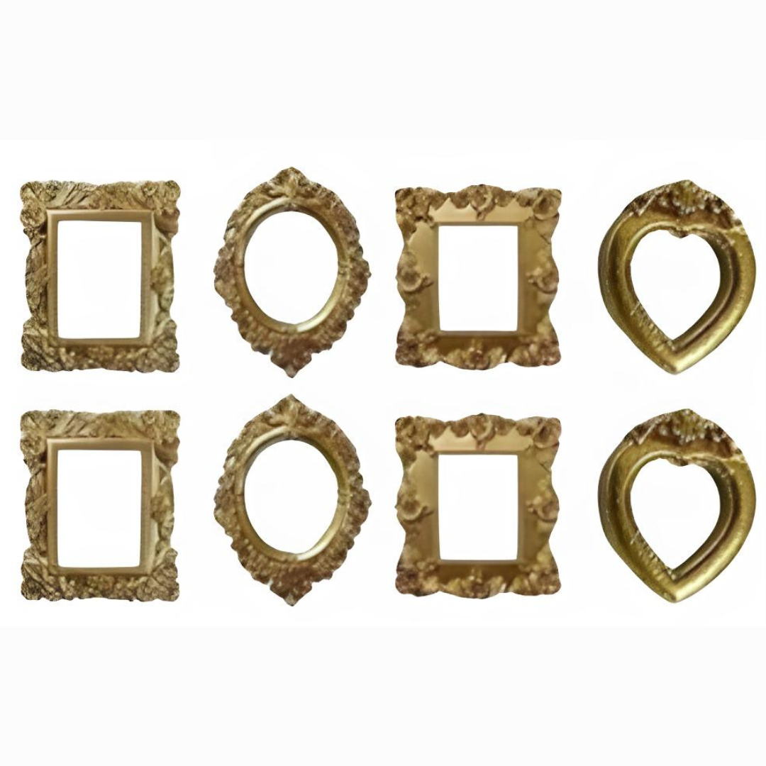 x8 Gold-Finished